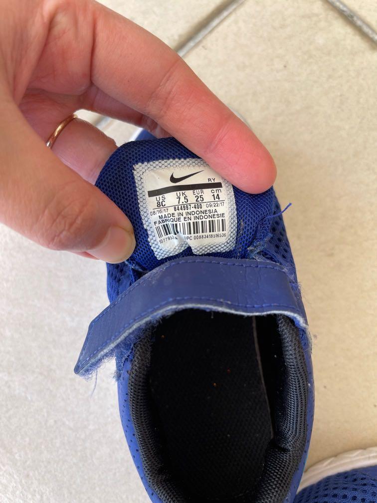 Nike Boy Shoes size US8C age 2 3 years old Babies Kids Babies