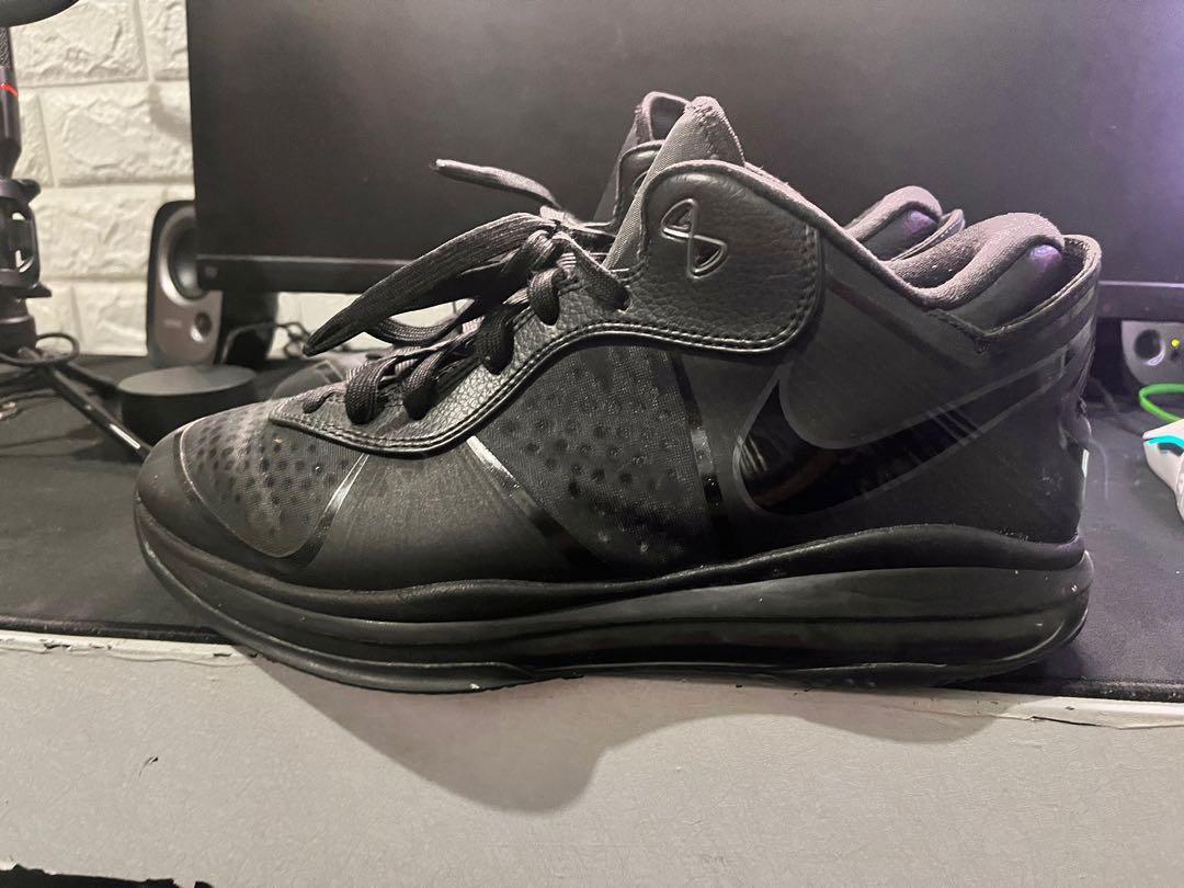 Nike LeBron 8 low black out, Men's 