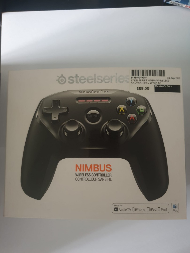 NIMBUS Steelseries wireless controller, Video Gaming, Gaming