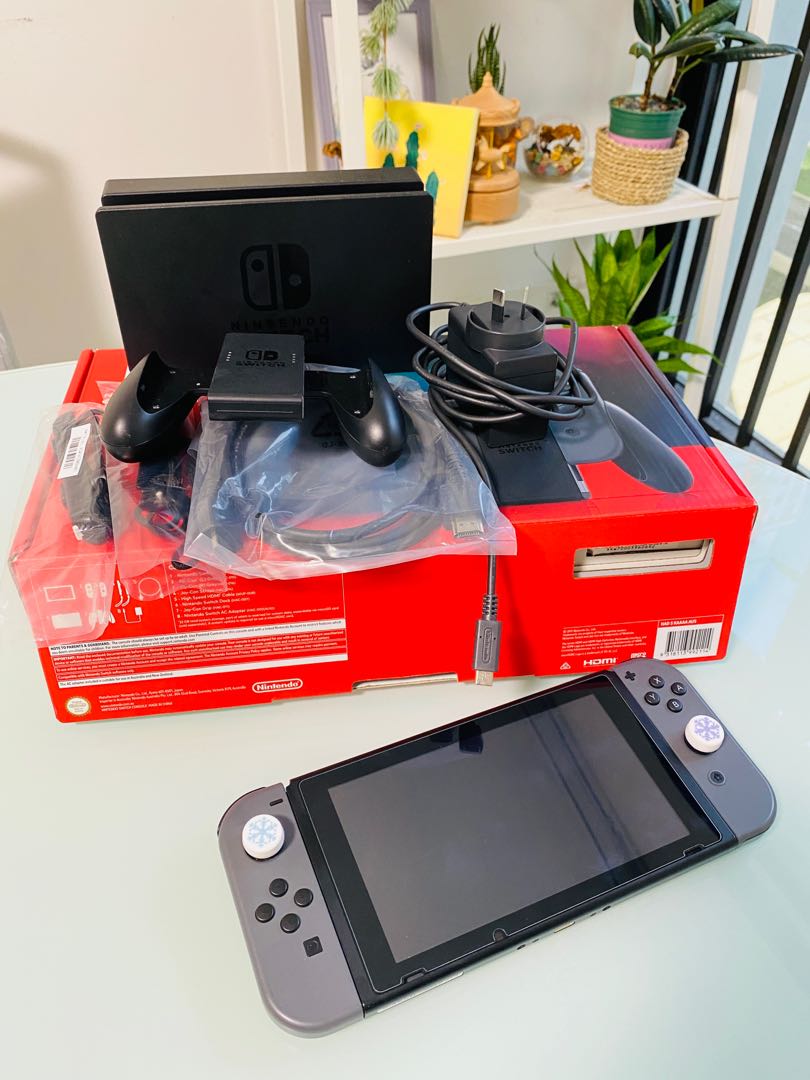 Nintendo Switch Console (Grey) Gen 2, Video Gaming, Video Game Consoles