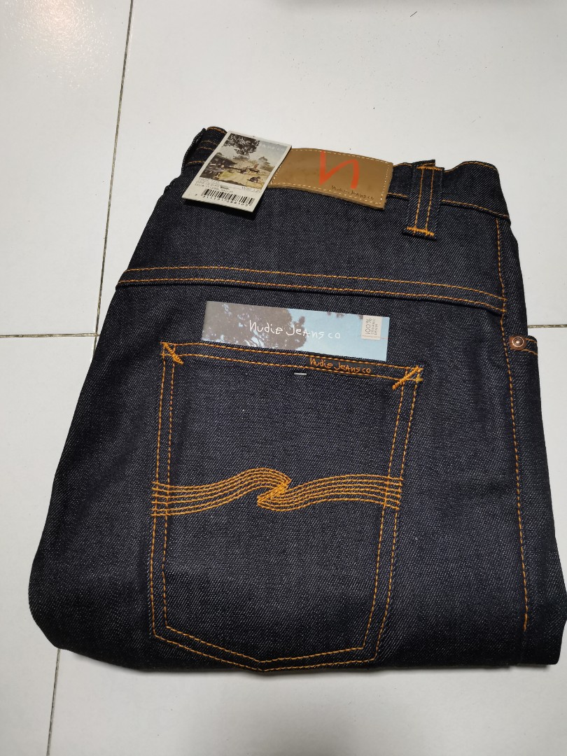 Nudie Jeans Tape Ted, Men's Fashion, Bottoms, Jeans on Carousell