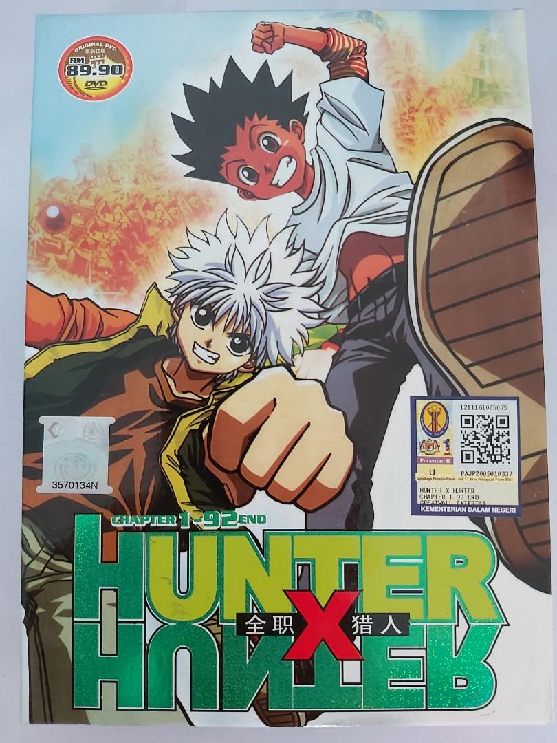 HUNTER X HUNTER (1999) SEASON 1 Vol.1-92 End + OVA + 2 MOVIE ANIME
