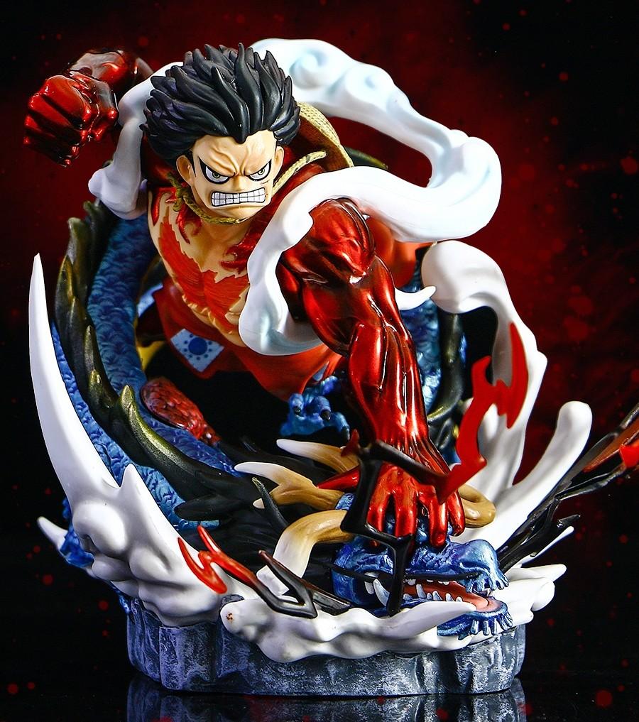 One Piece Gk Wano Luffy Gear 4 Vs Kaido Dragon Hobbies Toys Collectibles Memorabilia Fan Merchandise On Carousell