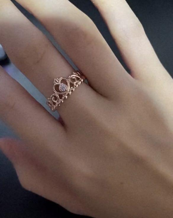 Pandora rose princess ring sale
