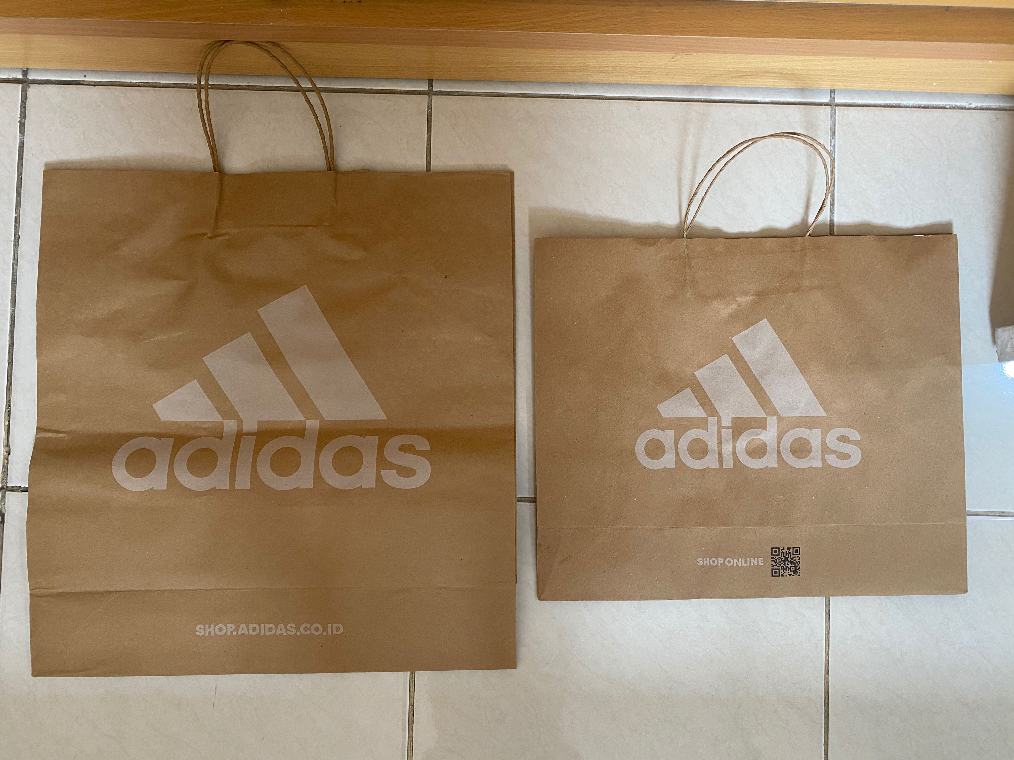 adidas paper bag