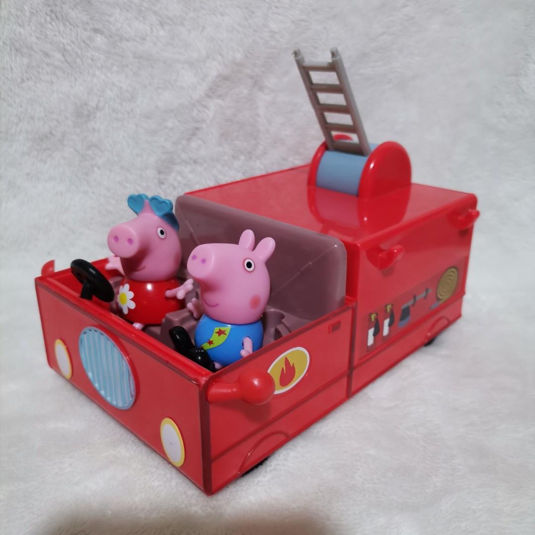 Peppa Pig Fire truck Figure Hobbies Toys Toys Games on