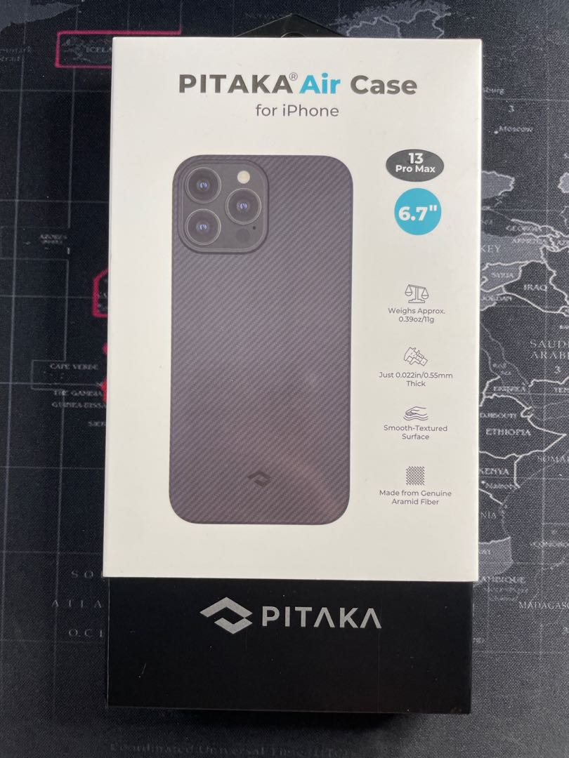 Pitaka Air Case for iPhone 13 Pro Max, Mobile Phones \u0026 Gadgets, Mobile \u0026  Gadget Accessories, Cases \u0026 Covers on Carousell