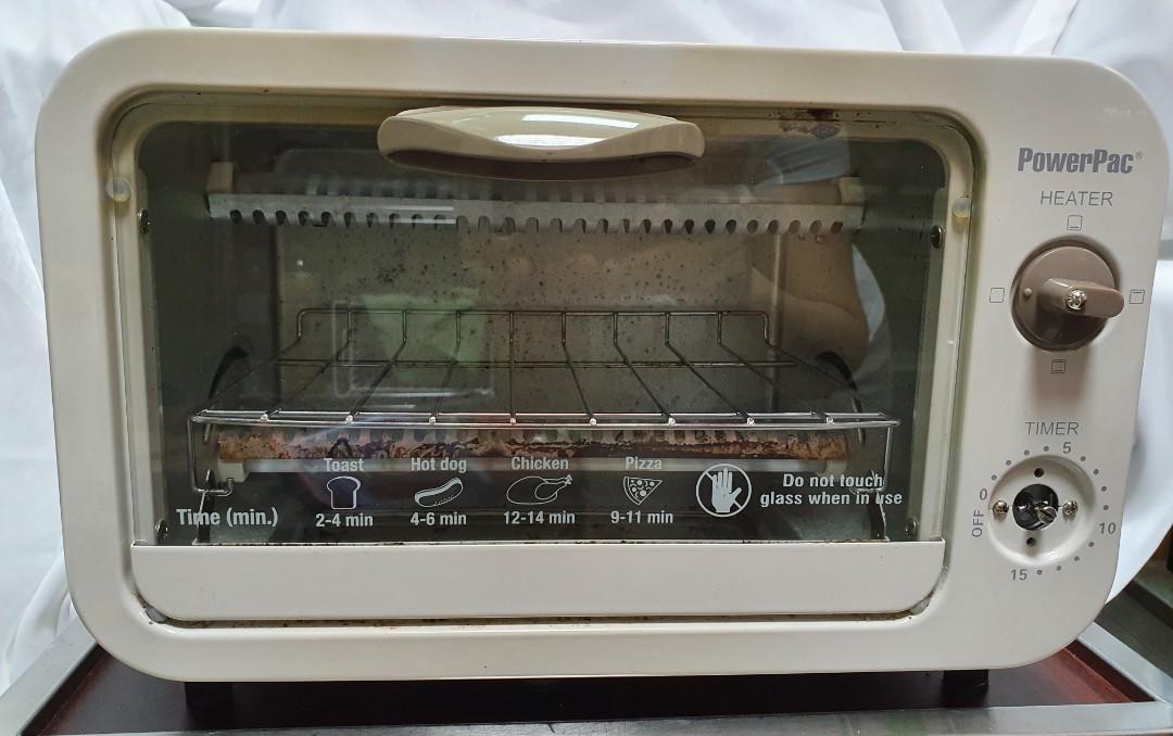 PowerPac Electric/Toaster Oven 800W/8L, TV & Home Appliances, Kitchen ...