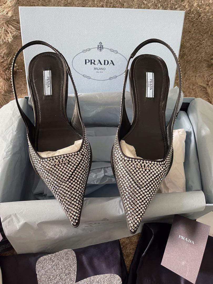 Prada swarovski shoes online