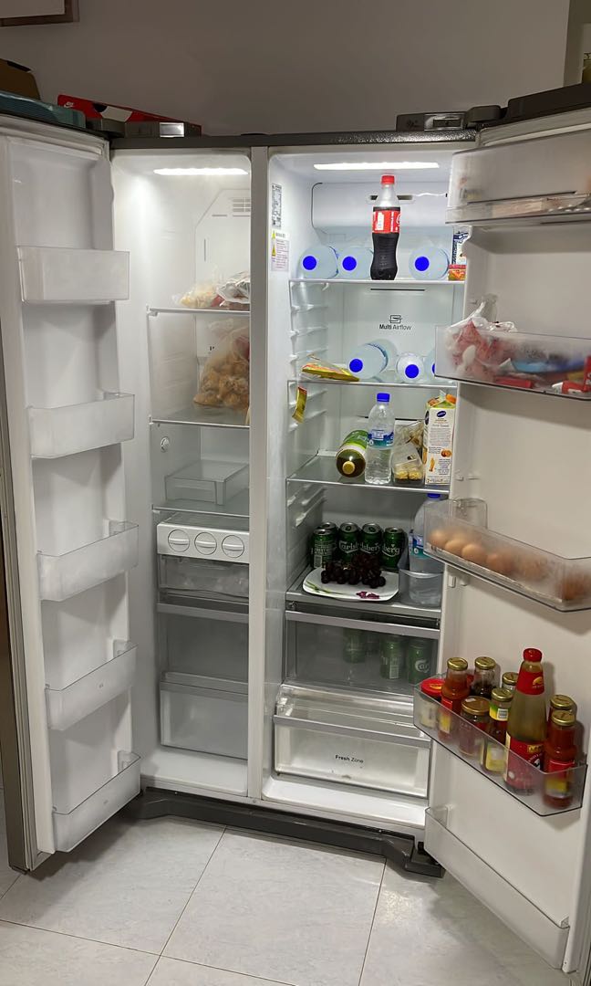 whirlpool fridge interior