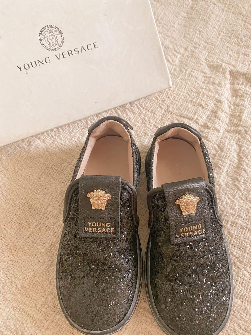 Young new arrivals versace shoes