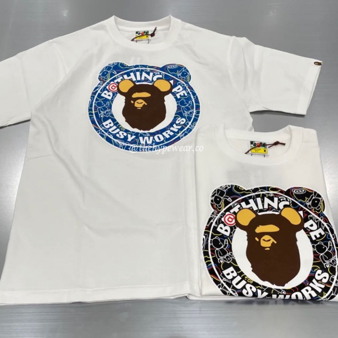 BAPE X Medicom Toy Camo Bear Tee Black New Releases