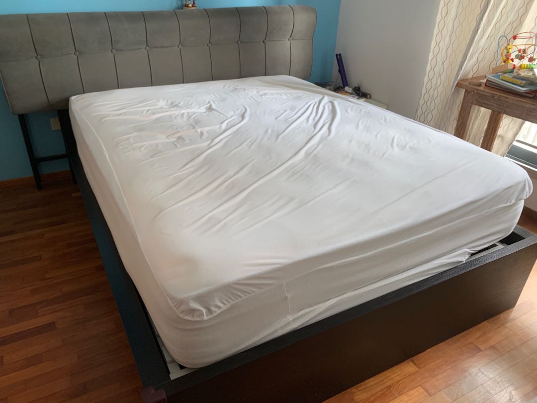 Queen Latex Mattress Noa Luxe, Furniture & Home Living, Furniture, Bed