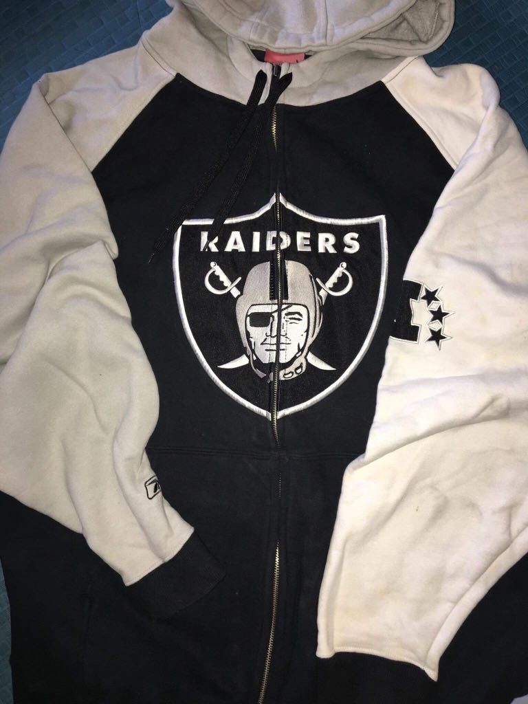 raiders hoodie jacket, Men's Fashion 