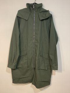 ReCHIC Design+Clothing Gallery 長版軍綠連帽大衣