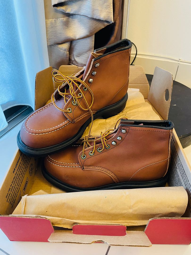 RED WING SAFETY BOOT #8249, Men's Fashion, Footwear, Boots on Carousell