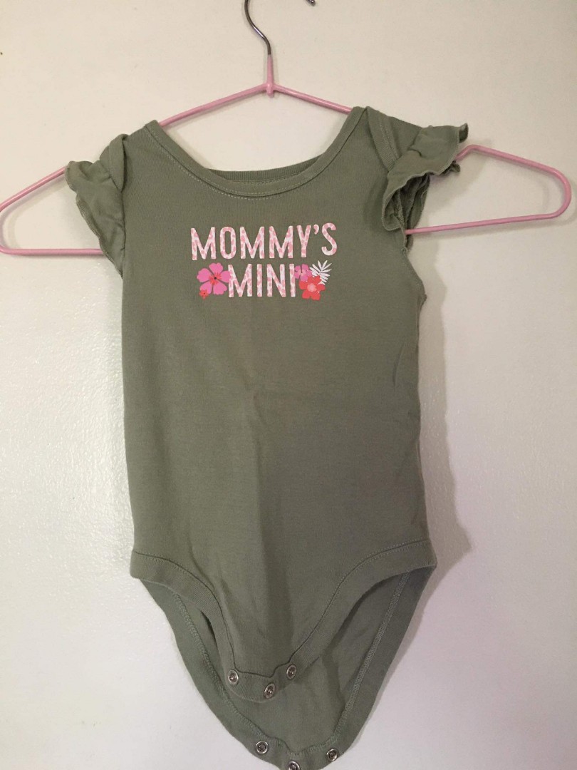 Sage green onesie, Babies & Kids, Babies & Kids Fashion on Carousell