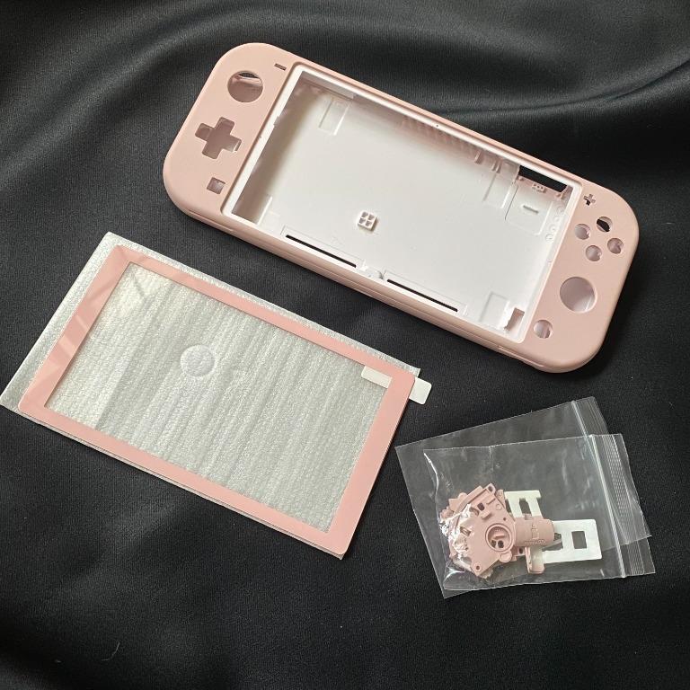 Nintendo switch lite pink shell store