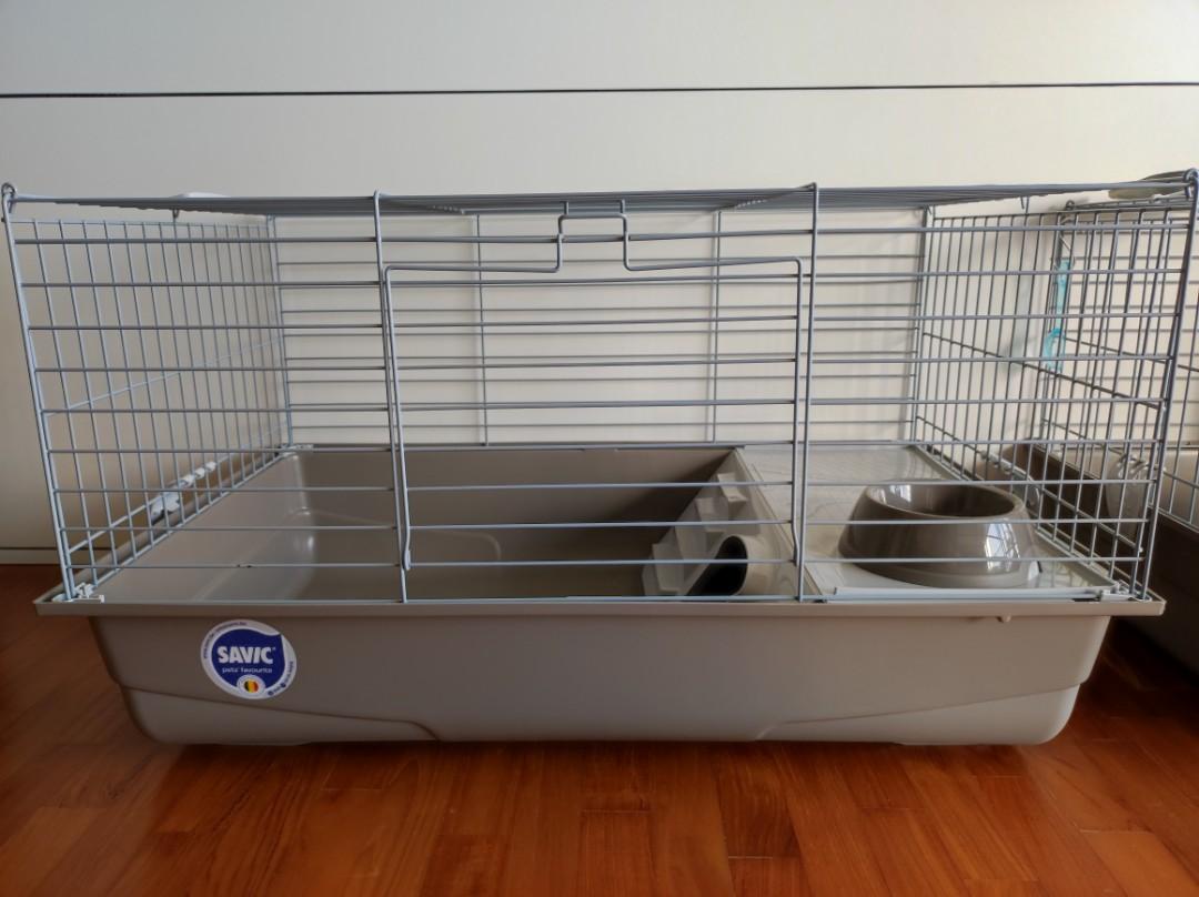 SAVIC Nero 2 Rabbit/Chinchilla/Ginuea Pig Cage, Pet Supplies, Homes