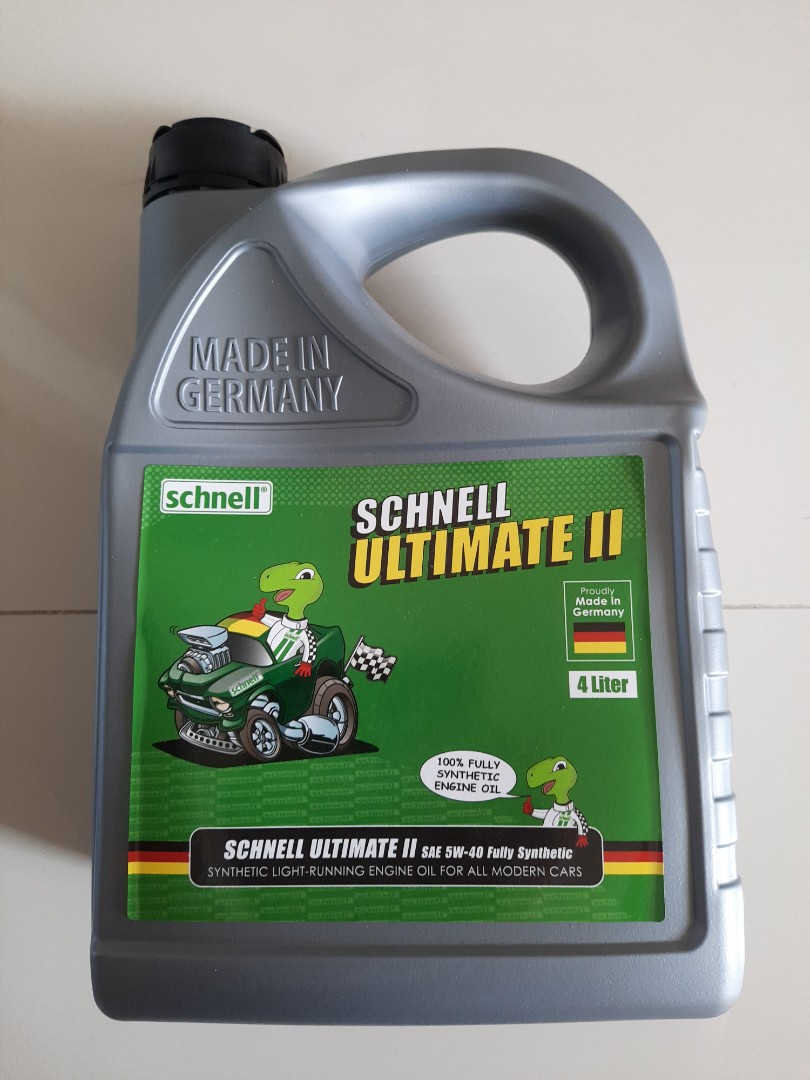 Schnell Ultimate II 100% fully synthetic Engine Oil 5W-40, Car