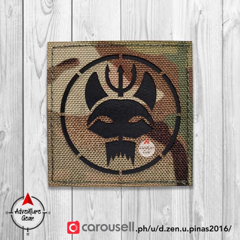 SEAL TEAM Trident Cat Infrared Reflective Tactical Patch MultiCam, Hobbies & Toys, Toys