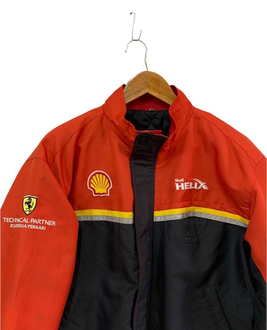 shell ferrari jacket windbreaker Men s Fashion Coats Jackets