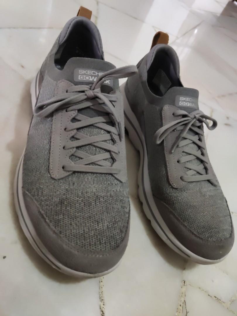 Skechers go walk 5 mens silver new arrivals