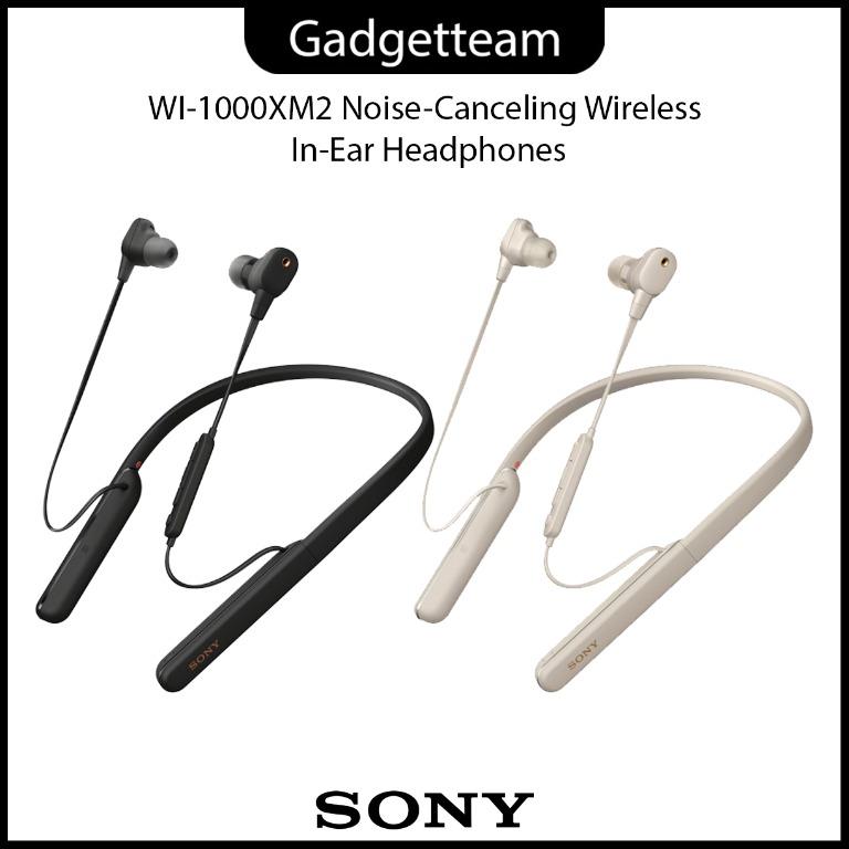 Sony WI-1000XM2 Noise-Canceling Wireless In-Ear Headphones