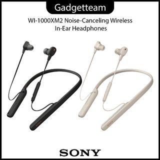 Sony WI-1000XM2 Noise-Canceling Wireless In-Ear Headphones ( Silver / Black )