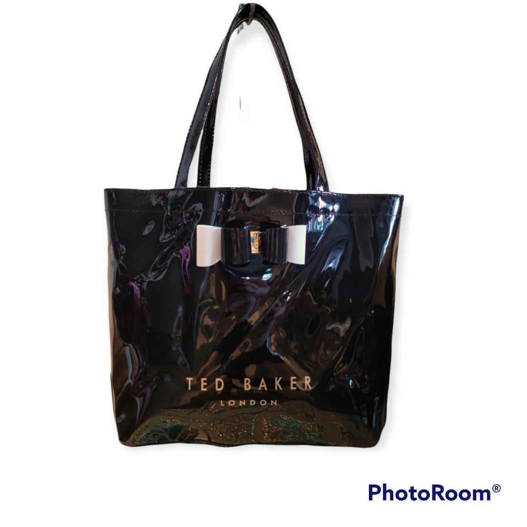 Ted Baker Haricon Bow Small Icon Bag in Black