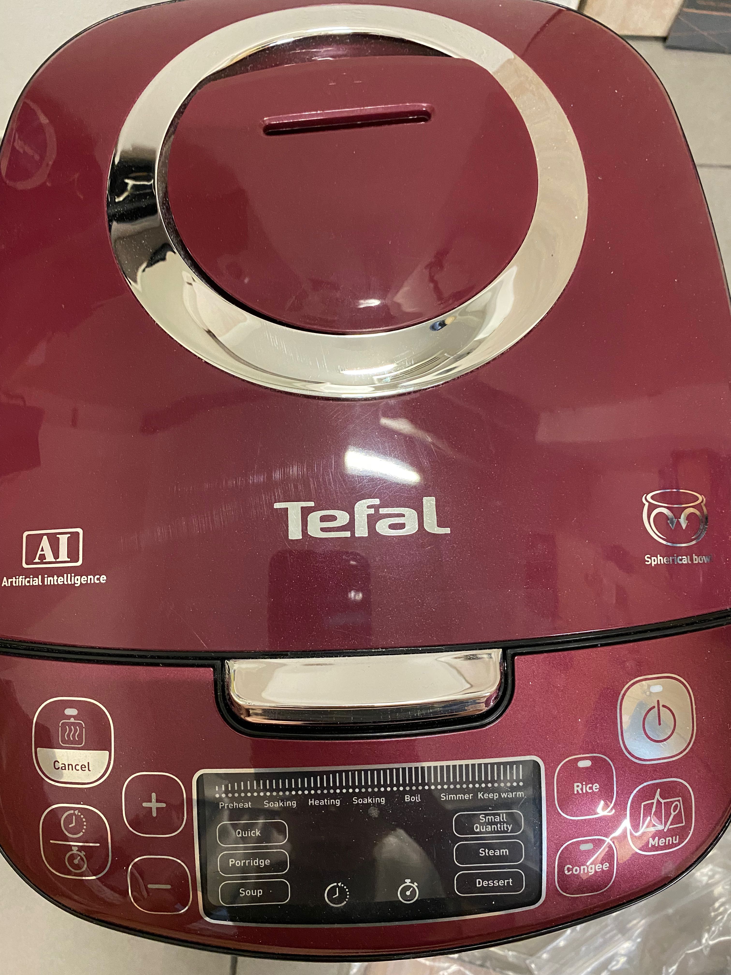 Tefal AI Rice Cooker, TV & Home Appliances, Kitchen Appliances, Cookers