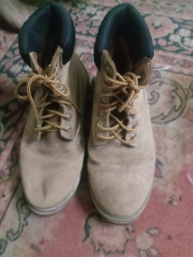 genuine leather upper timberland