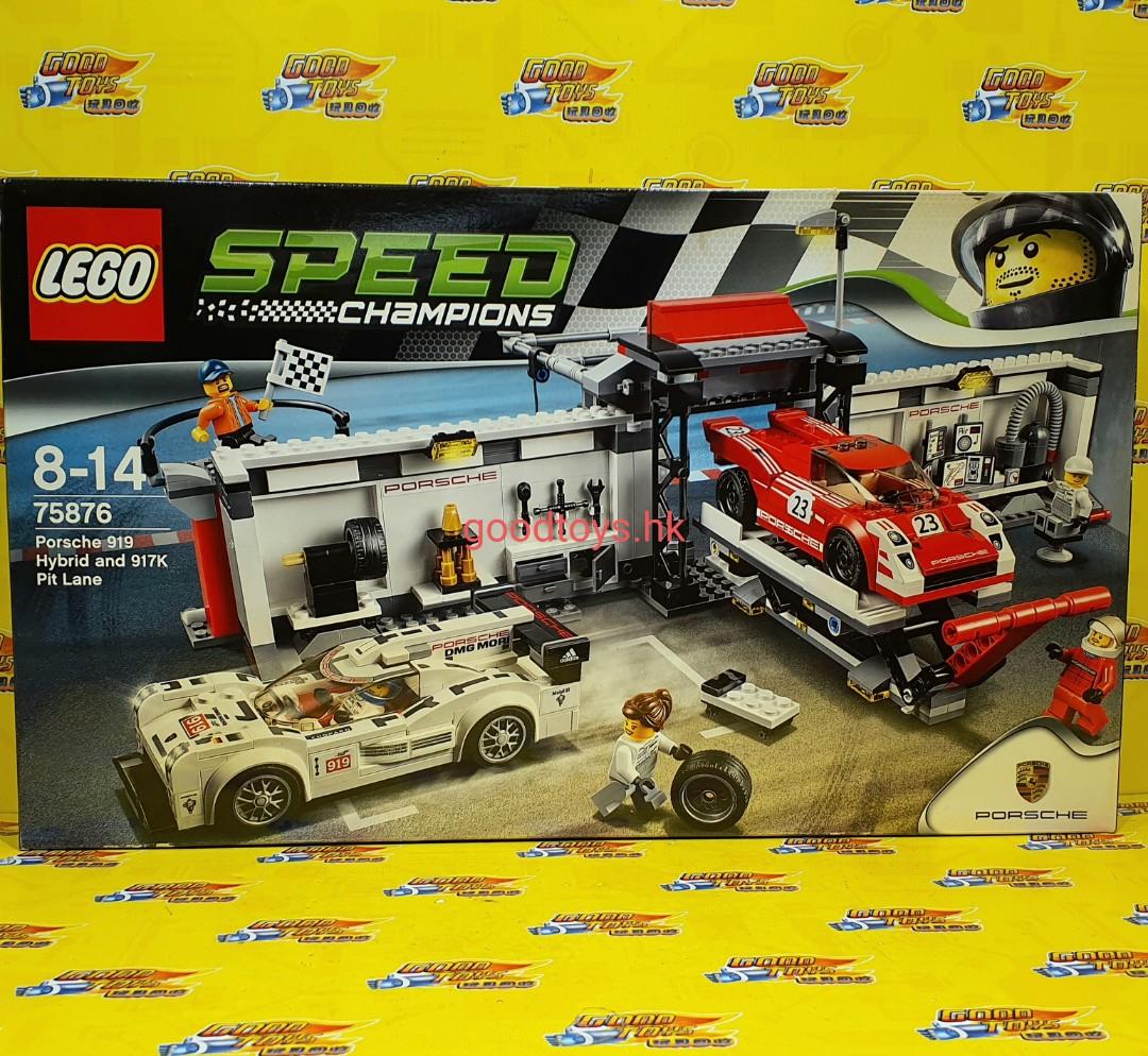 全新未開封LEGO 75876 SPEED CHAMPIONS PORSCHE 919 HYBRID AND 917K