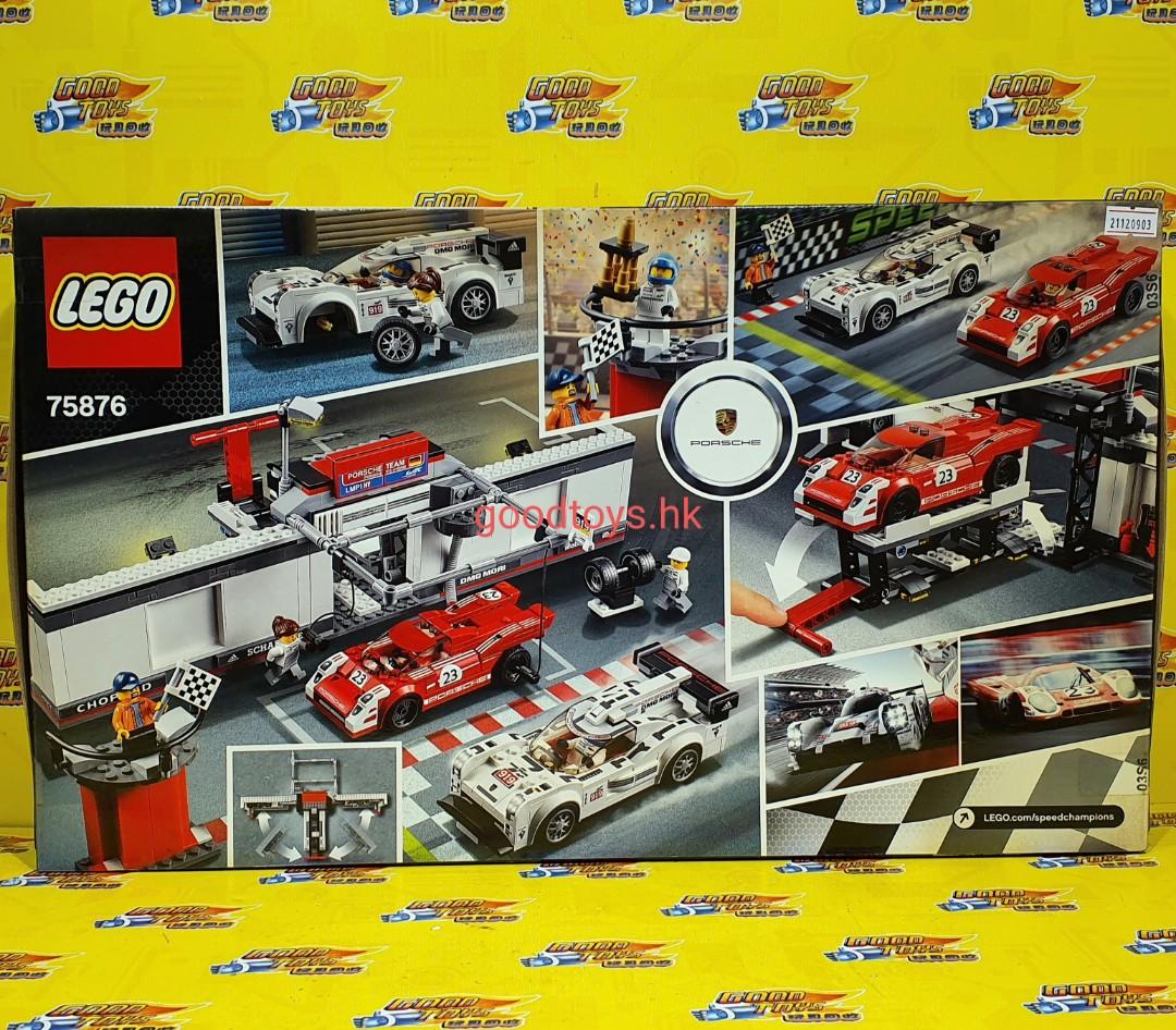 全新未開封LEGO 75876 SPEED CHAMPIONS PORSCHE 919 HYBRID AND 917K