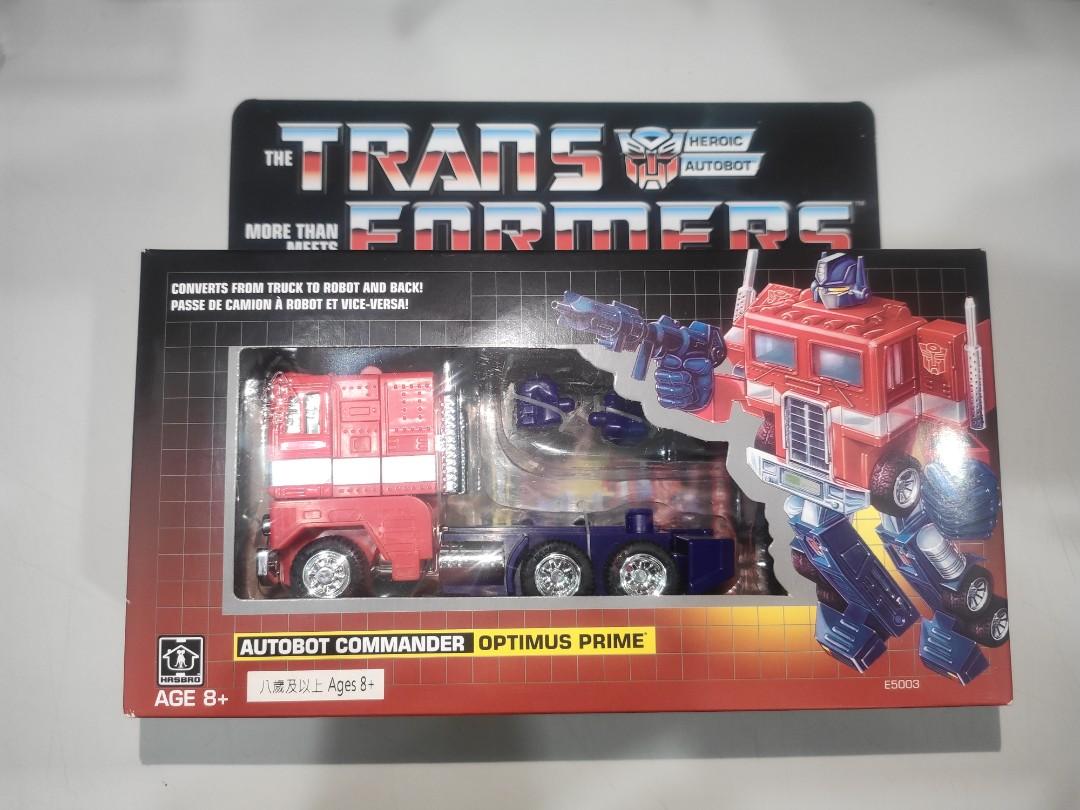 Transformers G1 Heroic Autobot Commander Optimus Prime Hasbro in stock