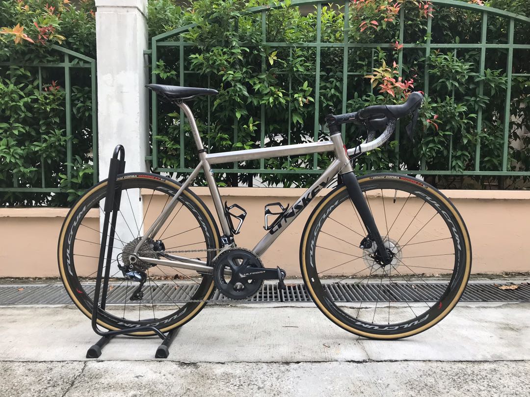 LYNSKEY HELIX SPORT disc フレームセットS【値下げ】 - パーツ