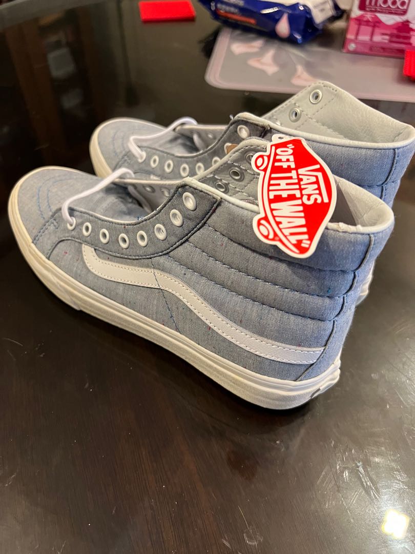 high top jean vans
