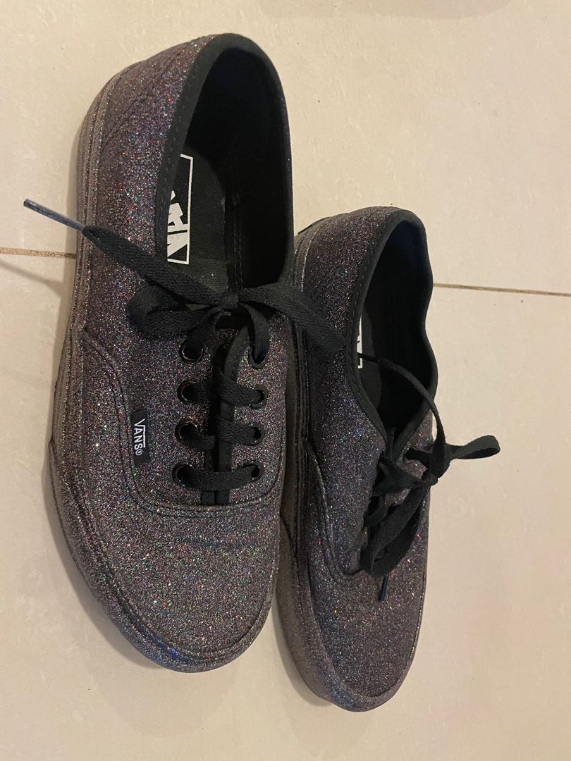 Rainbow glitter old on sale skool