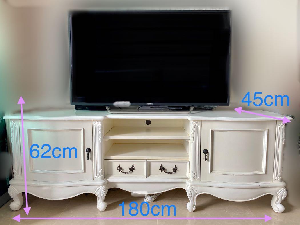 Victorian TV Console, Furniture & Home Living, Furniture, TV Consoles