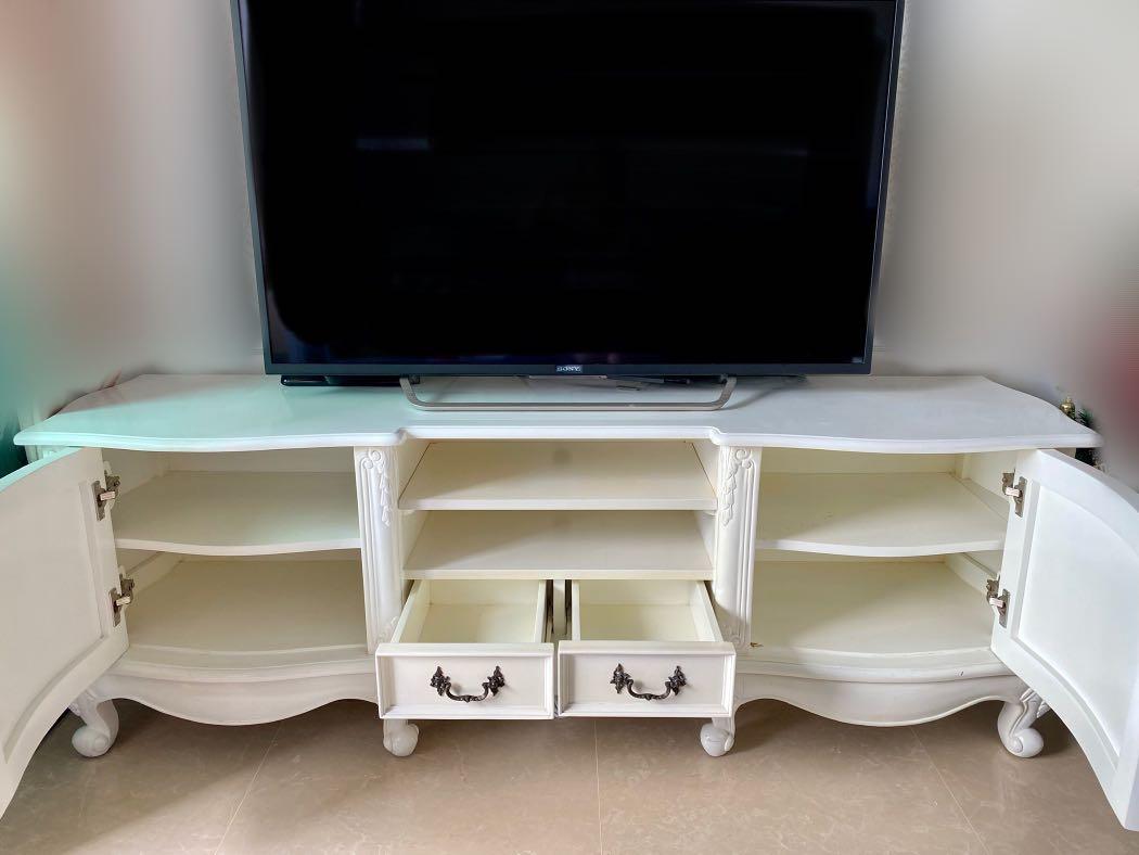 Victorian TV Console, Furniture & Home Living, Furniture, TV Consoles