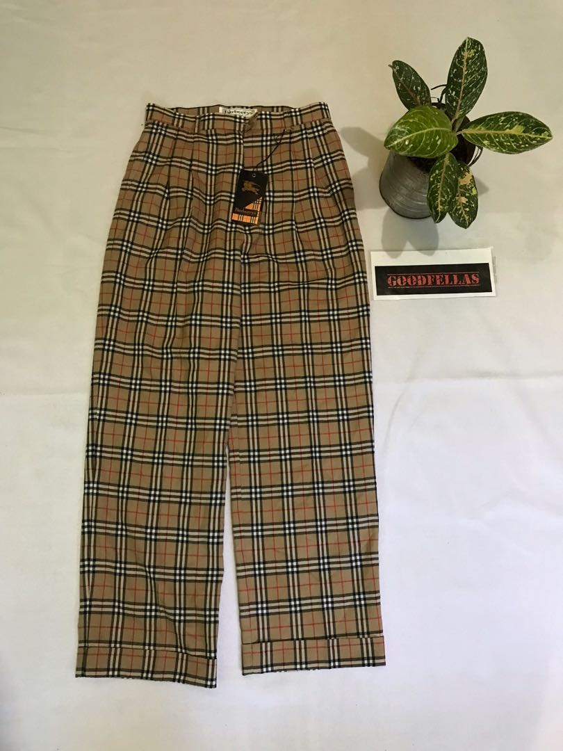 vintage burberry pants