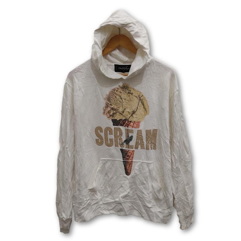 Vintage Milkboy Scream Ice Cream Big Logo Hoodie Sweatshirt