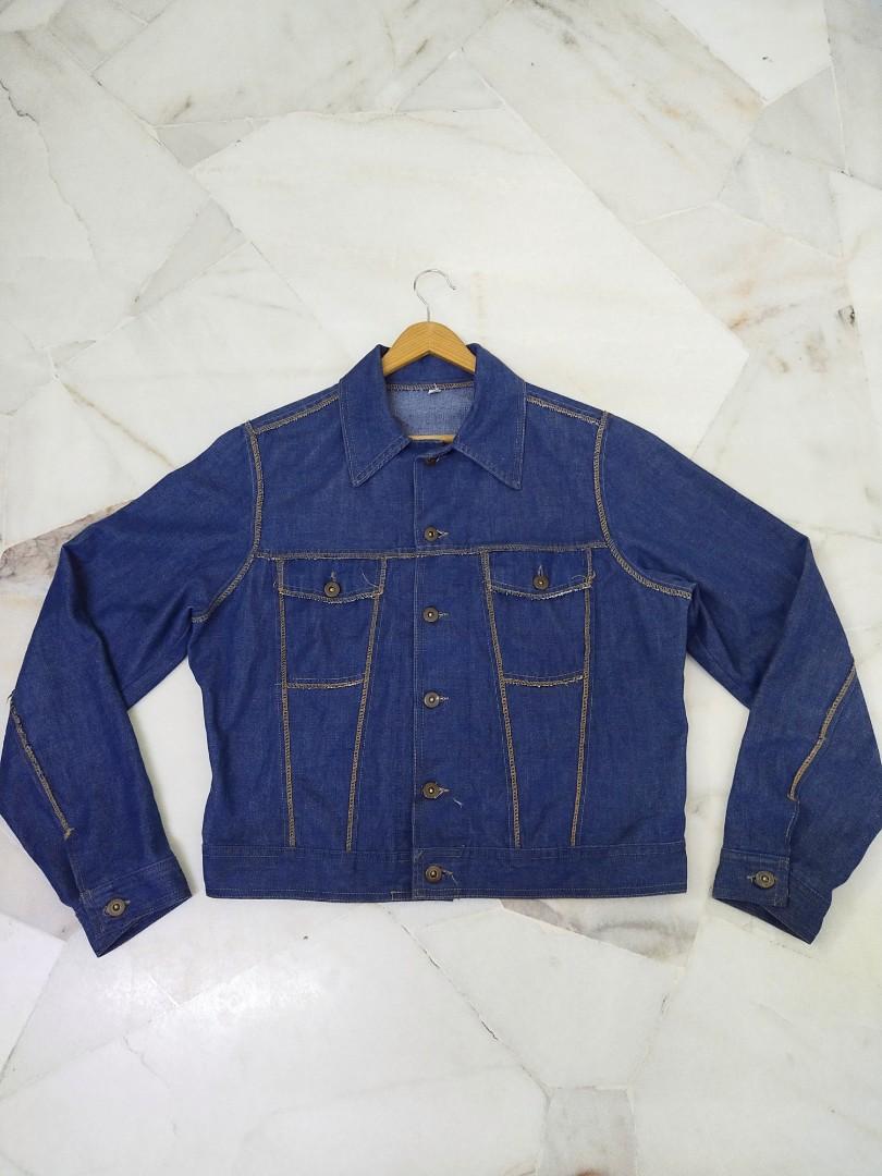 Vintage Nangkai Denim Jacket Chess King