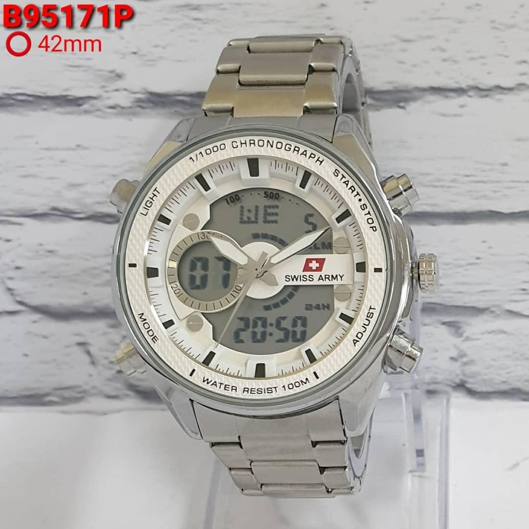 Watch Swiss Army Double time