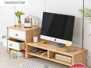 Wood Multi-function rack with Drawers