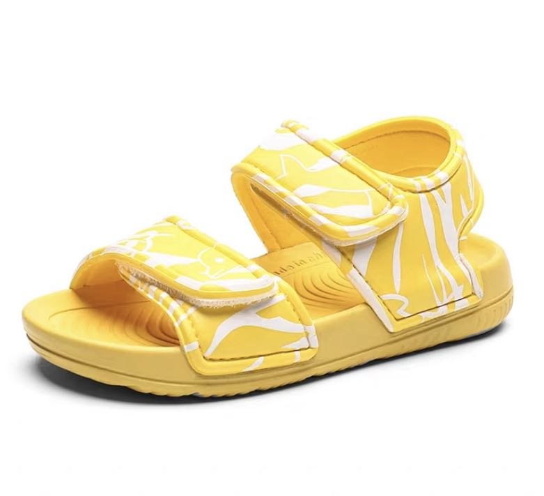 dark yellow sandals