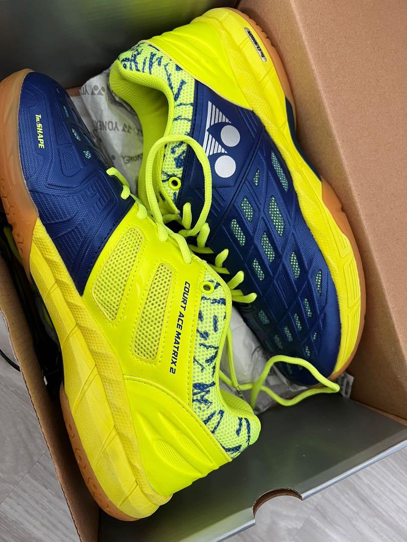 Yonex court ace matrix 2 badminton shoes top