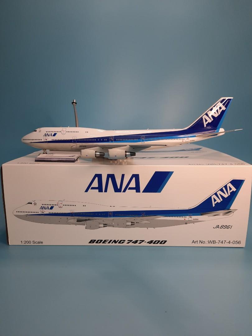 1:200 747-400 ANA JA8961, 興趣及遊戲, 玩具& 遊戲類- Carousell