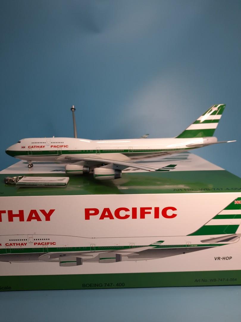 1:200 747-400 Cathay Pacific VR-HOP (last one), 興趣及遊戲, 玩具 