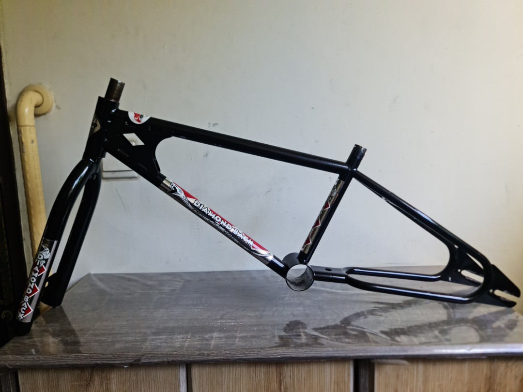 1981 Diamondback Large Pro Bmx Frameset Sports Equipment